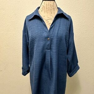 EUC Blue Women's Top